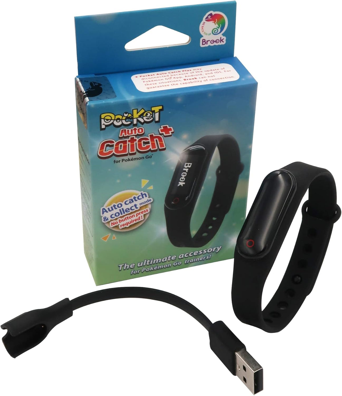 Auto Catch Wristband Bracelet Accessory with Battery Capacity Display F98257