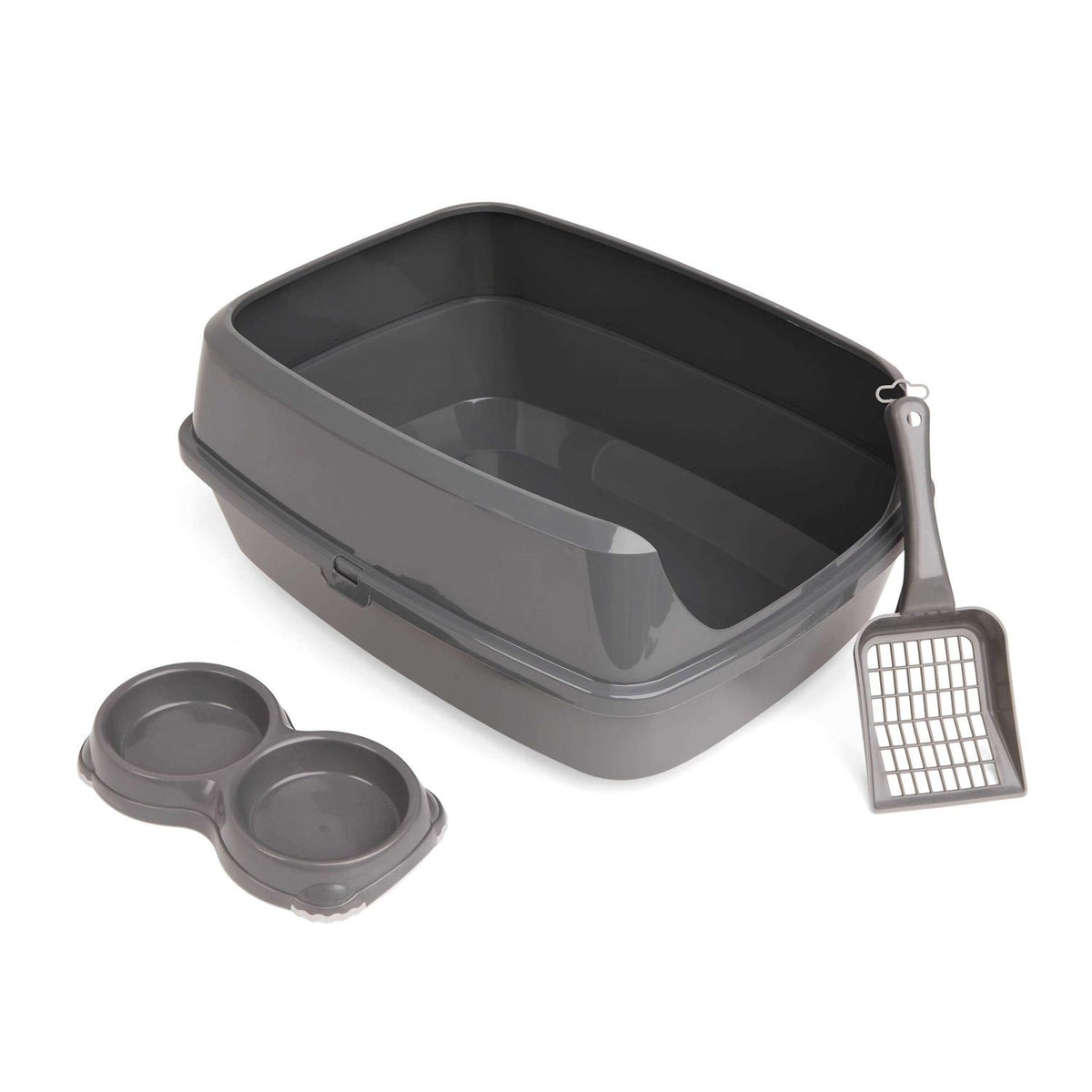 Grey Litter Box Starter Bundle R508833