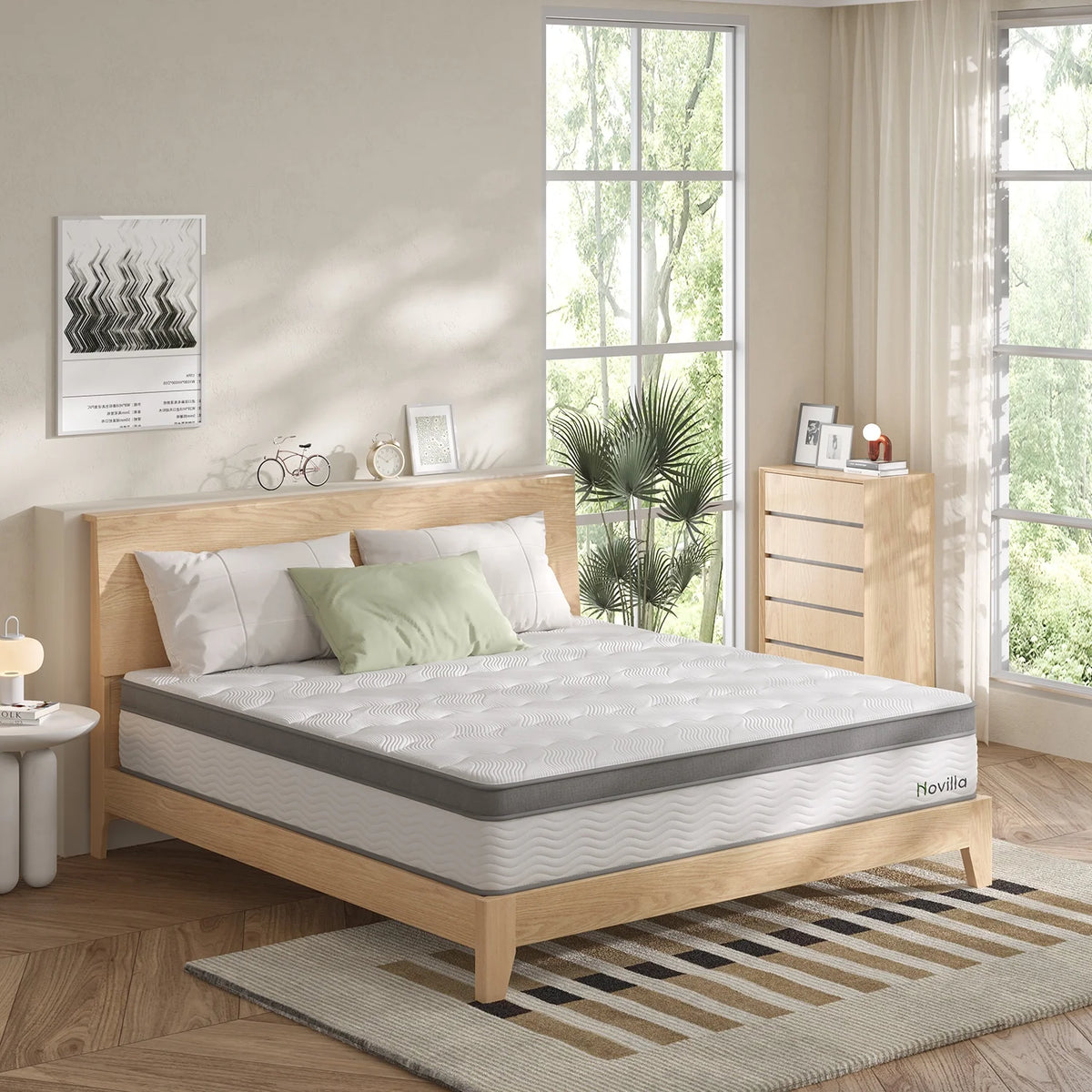 10 Memory Foam Pocket Spring Hybrid Mattress R164