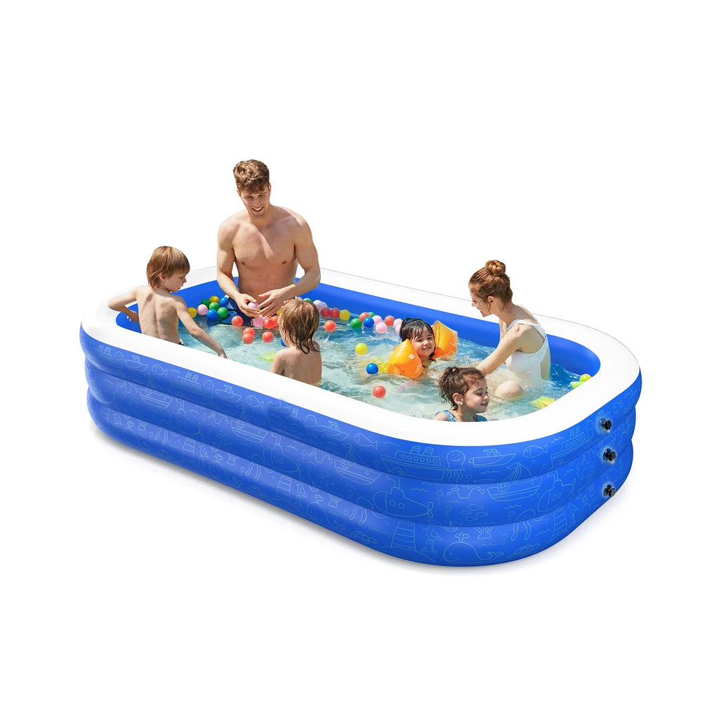 Rectangular Thickened Inflatable Pool Y25051