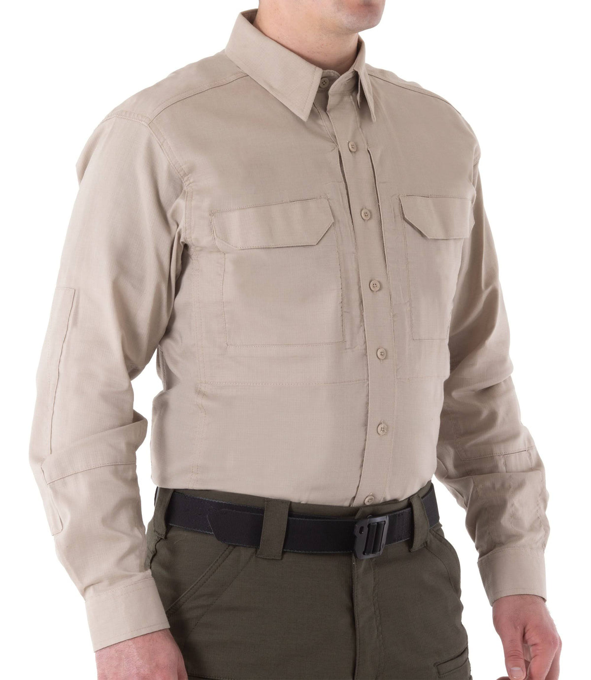Black Long Sleeve Tactical Shirt F49521