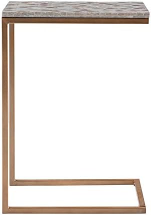 Gold Metal Accent C Table S6341