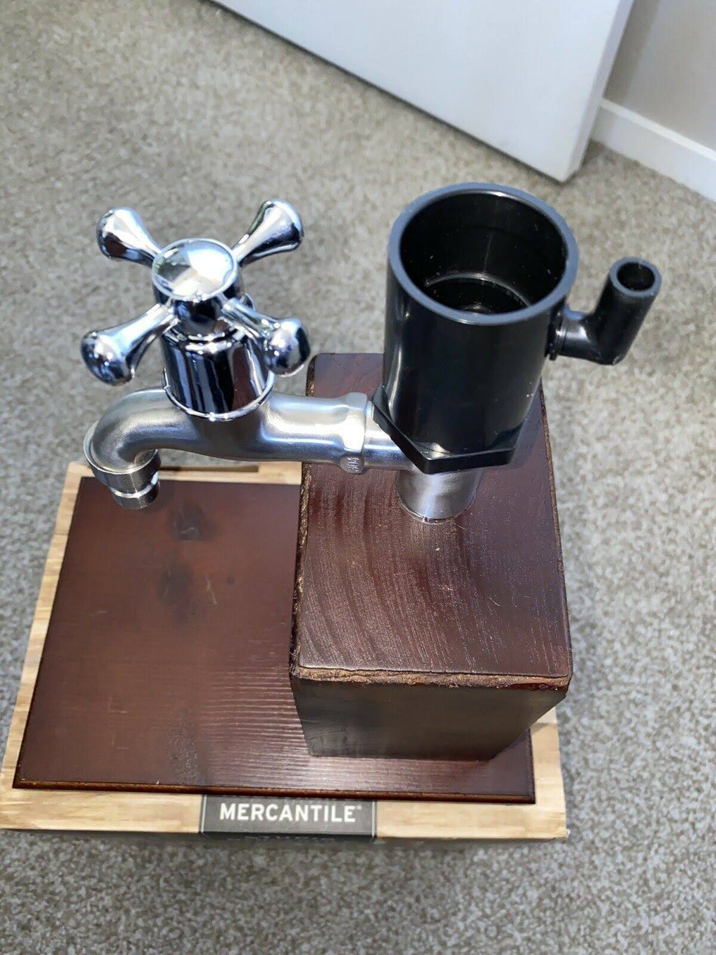 Vintage Wood Drink Dispenser Z36188