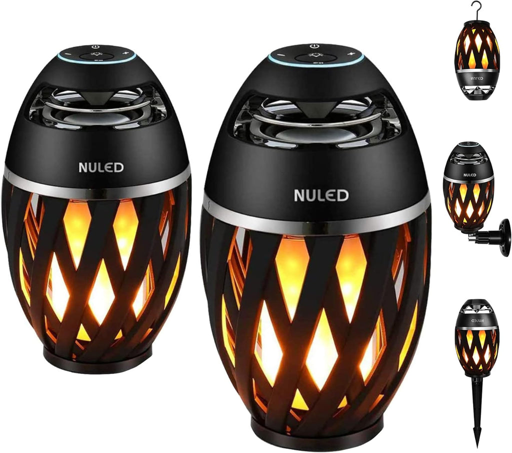 Bluetooth Waterproof Portable Outdoor Speakers 2 Pack N9054
