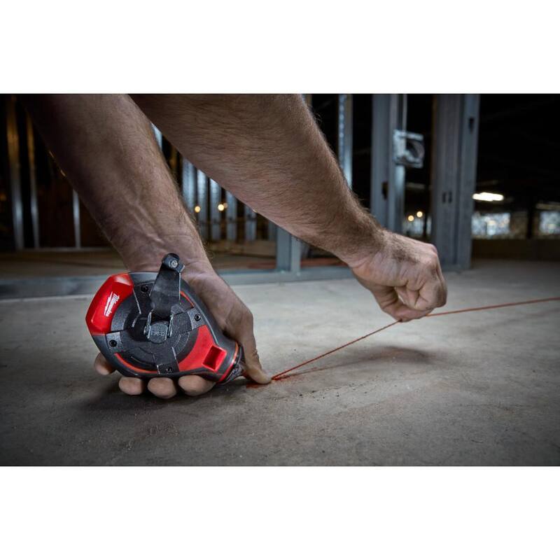 100 ft. Chalk Reel Kit with Red Chalk A34154