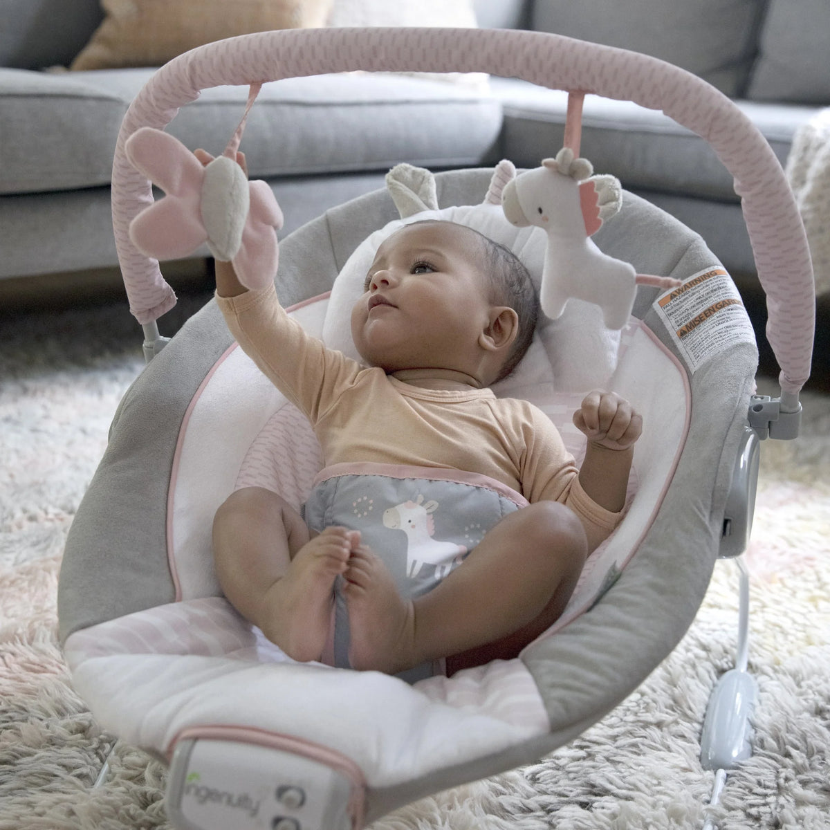 Baby Bouncer with Vibrating Infant Seat & Music P482060