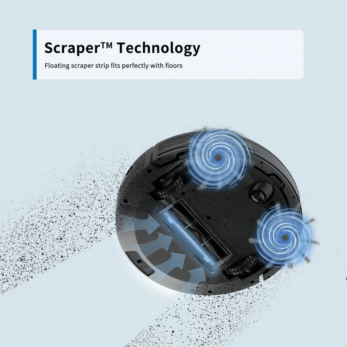 Wi-Fi Connected 2800Pa Quiet Self-Charging Robot Vacuum M864