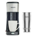 12oz Single Serve Coffee Maker with Travel Tumbler Q71725