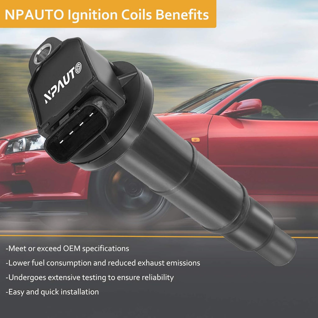 Ignition Coils L4 2.4L Pack of 4 Q1225