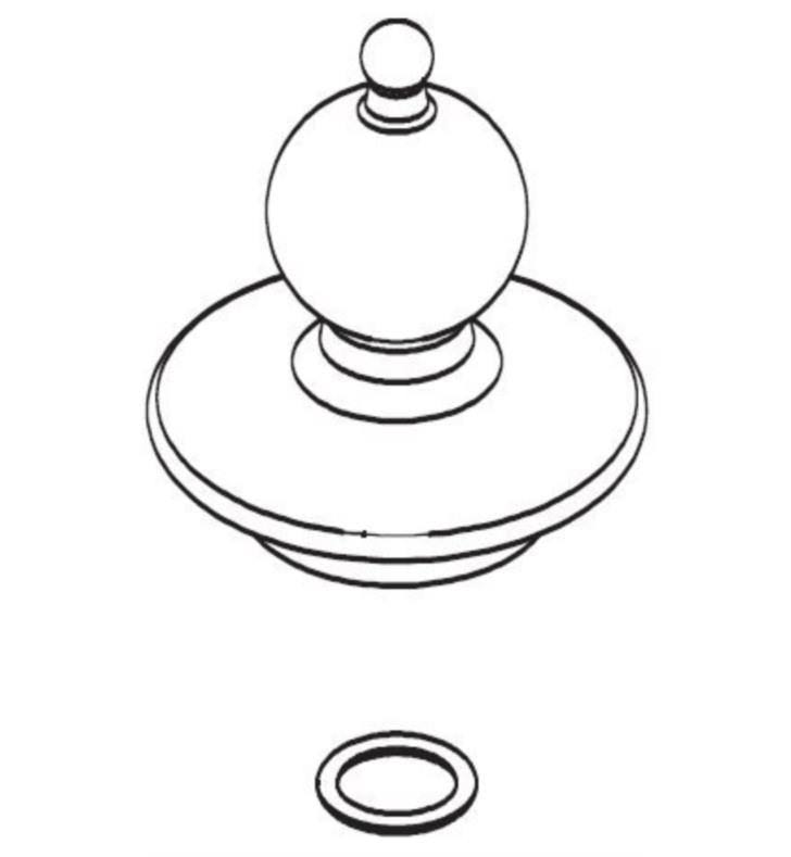 Stainless Kitchen Spout Cap P711