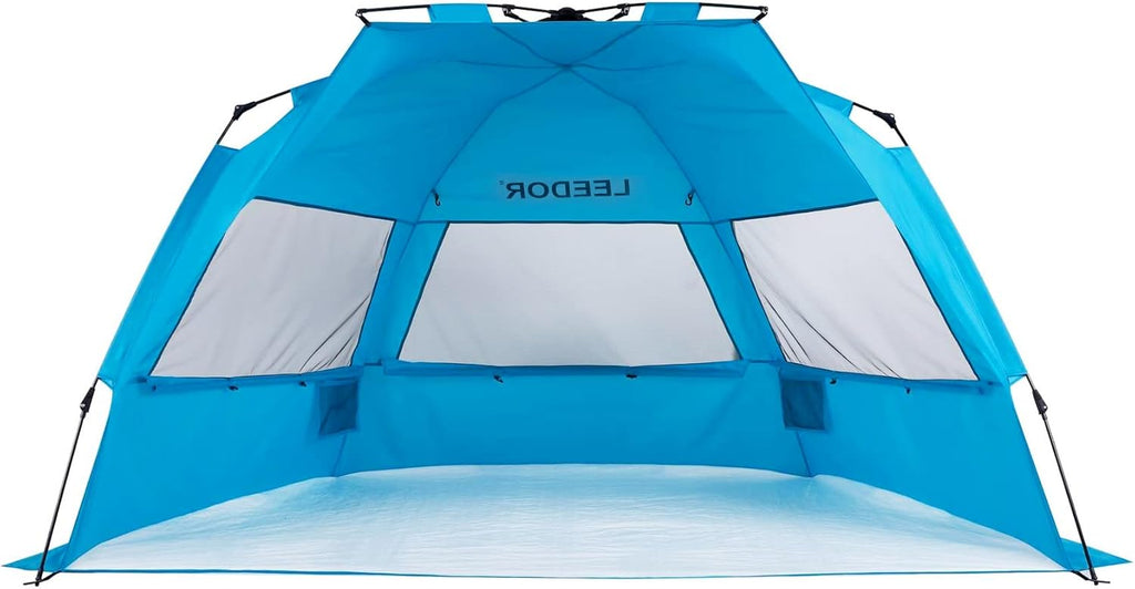 Beach Tent Sun Shelter UPF 50+ Pop Up Shade for 3 to 4 Person D421