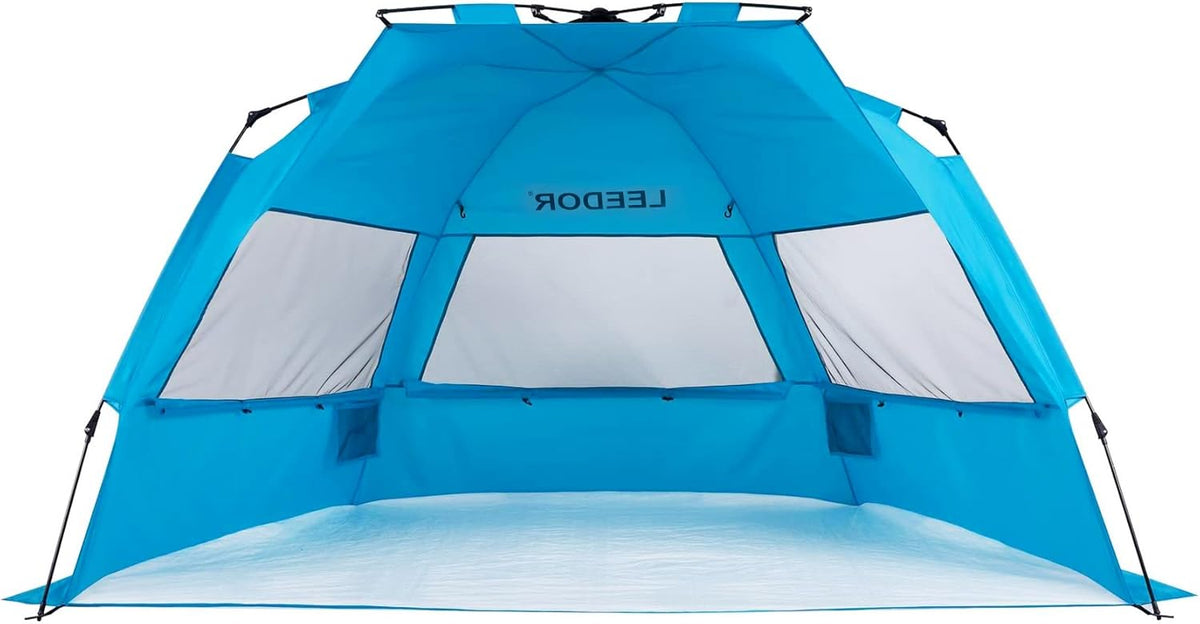 Beach Tent Sun Shelter UPF 50+ Pop Up Shade for 3 to 4 Person D421