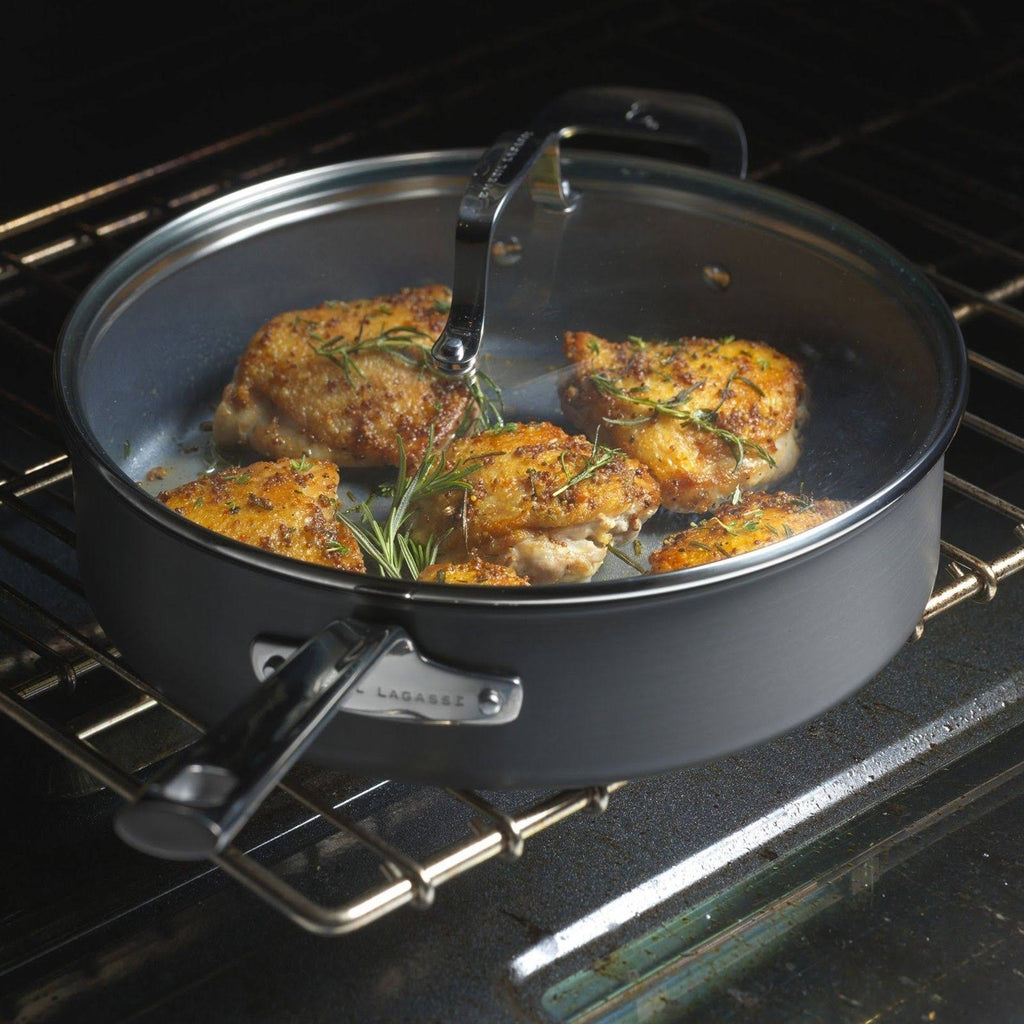 Hard Anodized 5-Quart Covered Saute Pan W884409