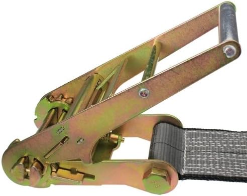 4 Inch x 30 Foot Ratchet Strap with Flat Hooks I76223