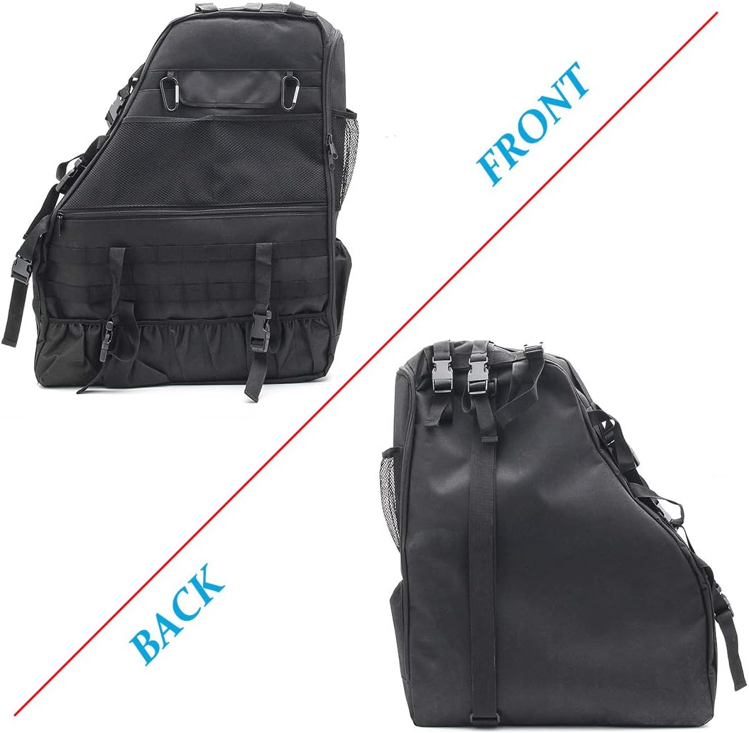 Roll Bar Storage Bag Multi-Pockets Saddle Bag Organizer L850