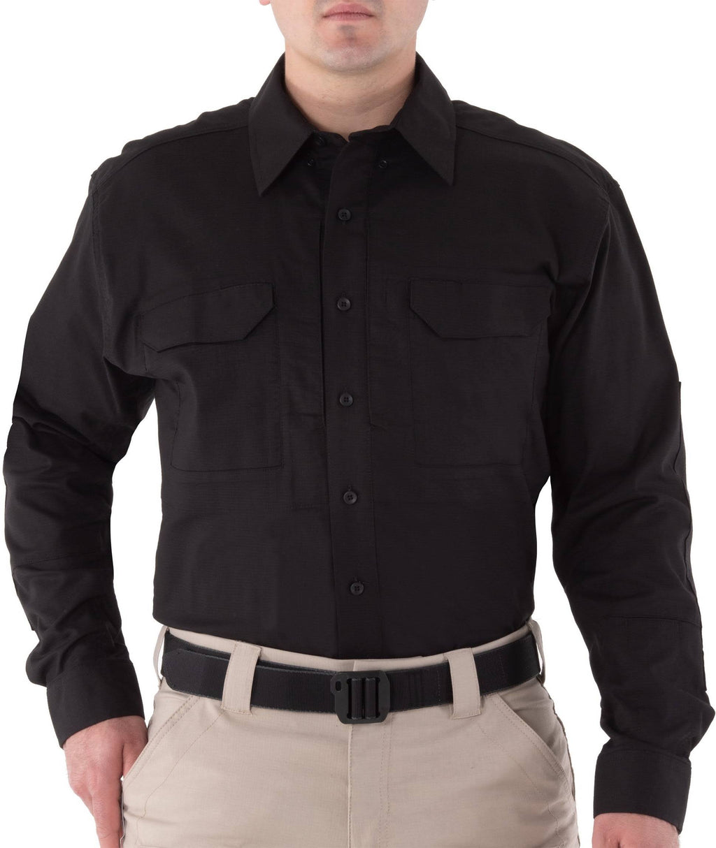 Black Long Sleeve Tactical Shirt F49521