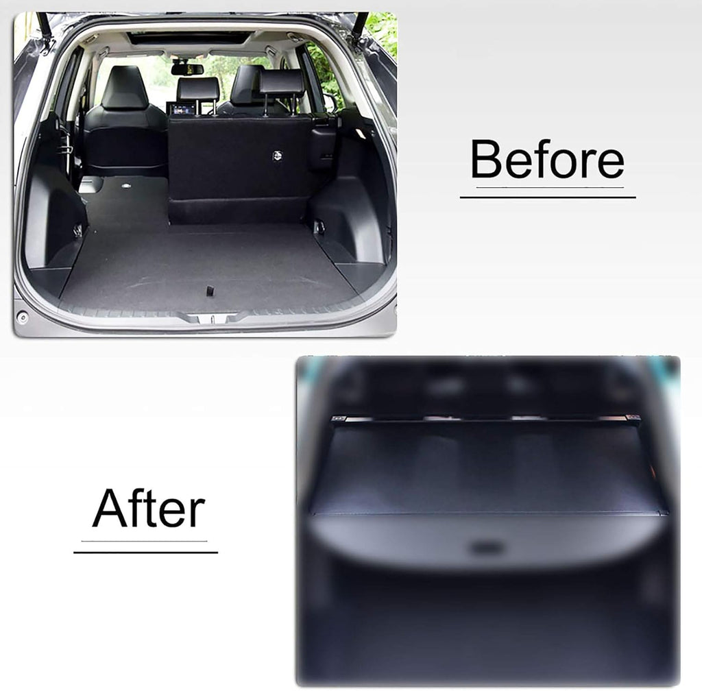 Black Retractable Cargo Cover N88542