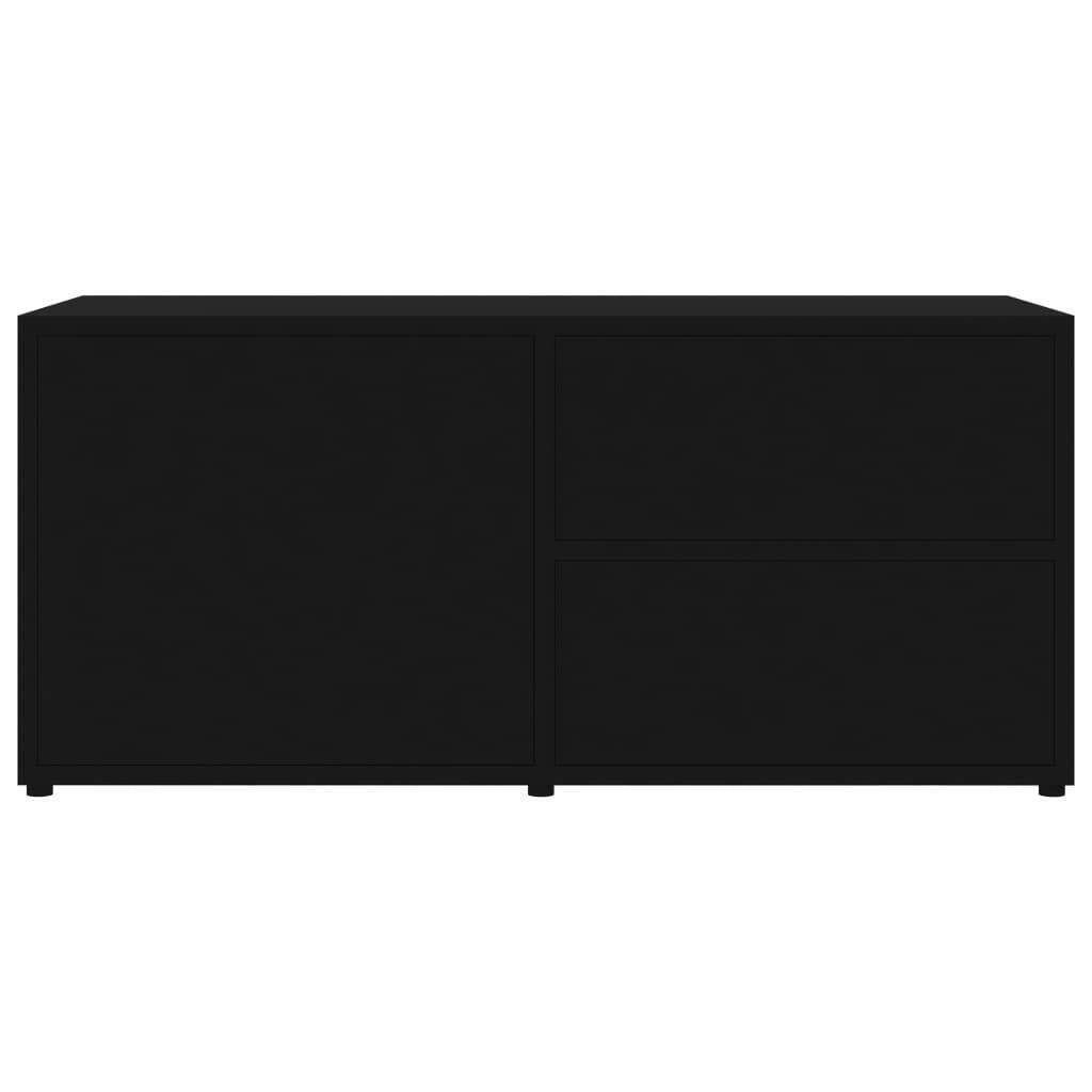 Black Chipboard TV Cabinet K6574