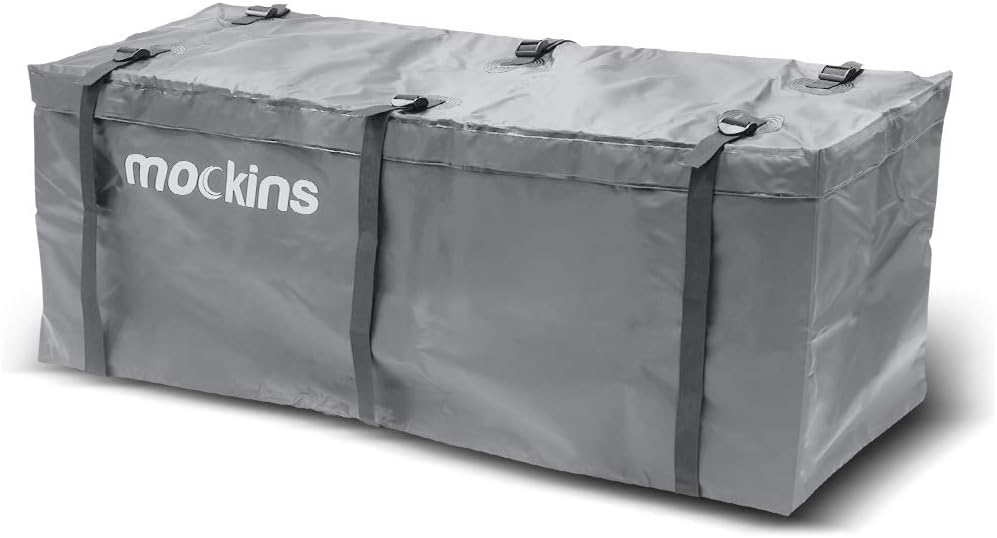 15.5 Cu Ft Waterproof Vinyl Hitch Cargo Carrier Bag with Straps J7584