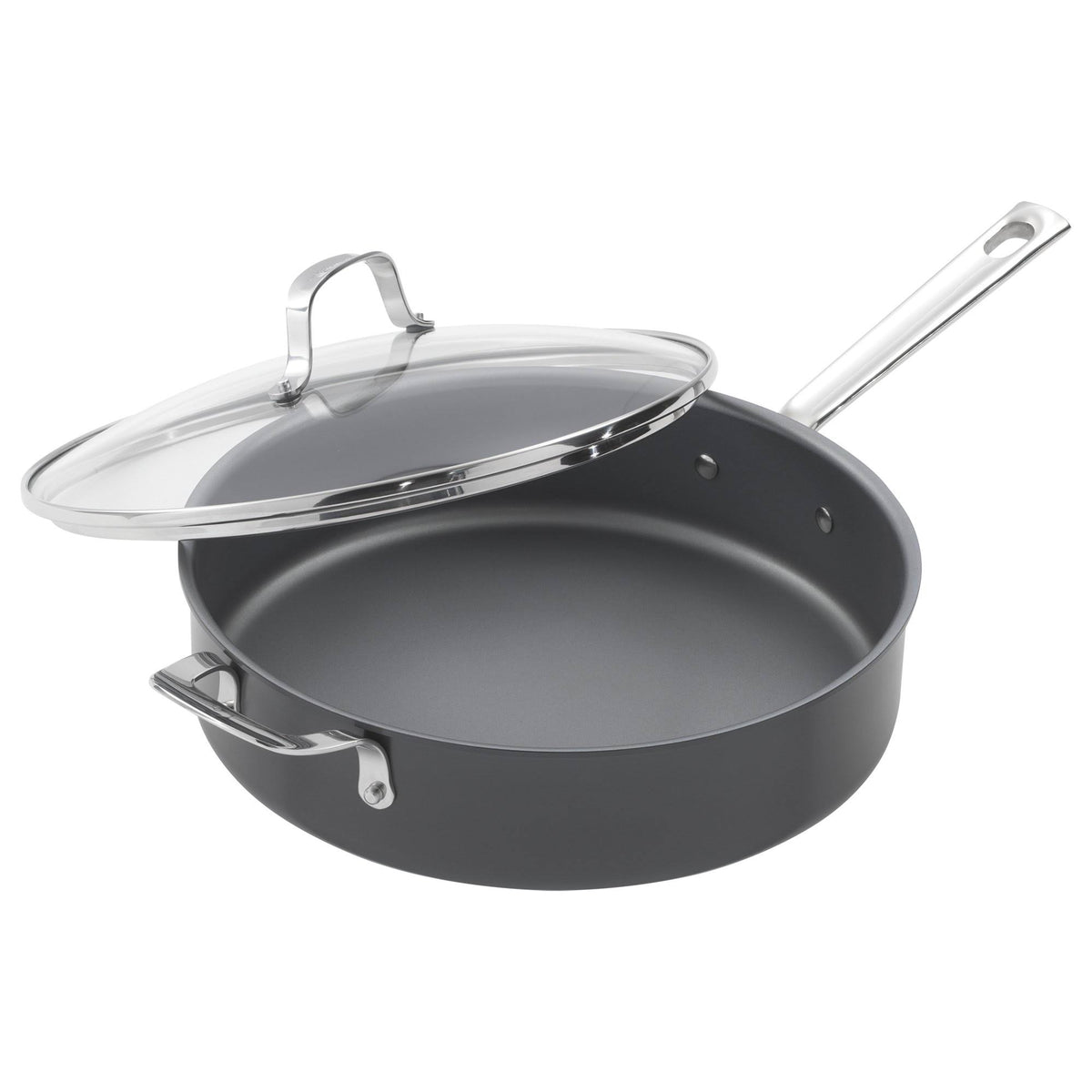 Hard Anodized 5-Quart Covered Saute Pan W884409