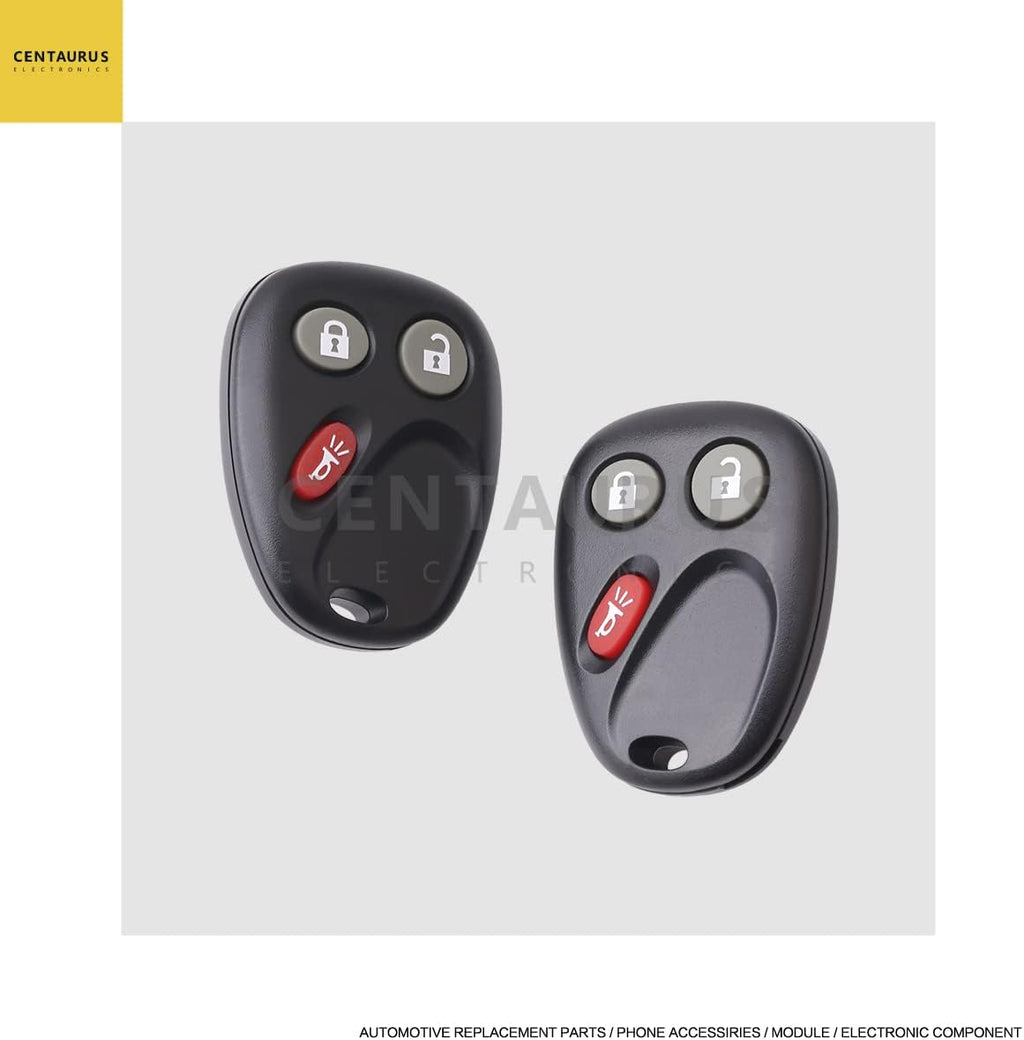 Car Key Fob Keyless Entry Remote 3 Button Pack of 2 M7071