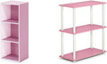 3-Tier Open Shelf Bookcase and Display Rack F7806