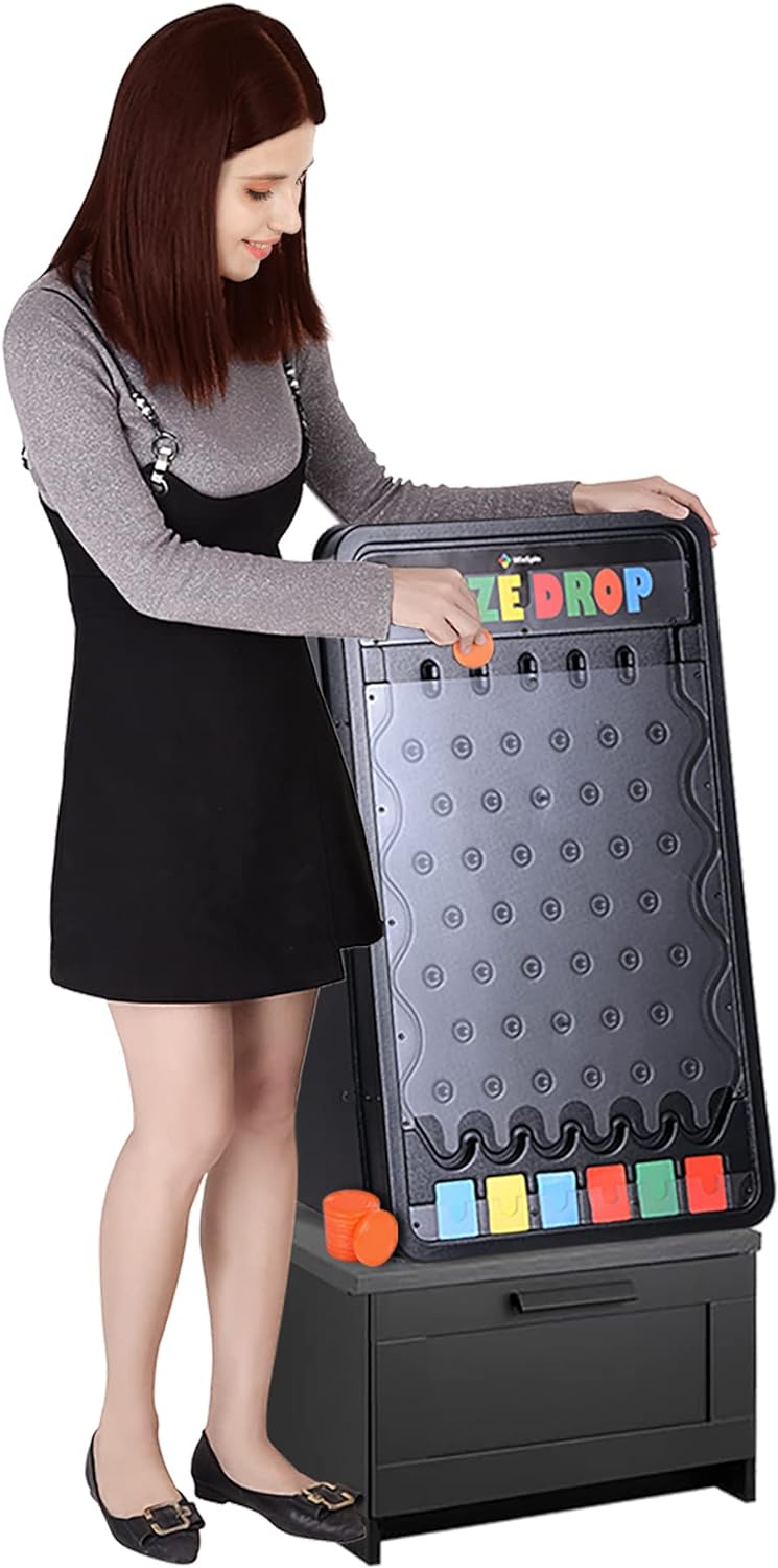 Plinko Board Disk Drop Game with 10 Pucks Pack of 2 G761