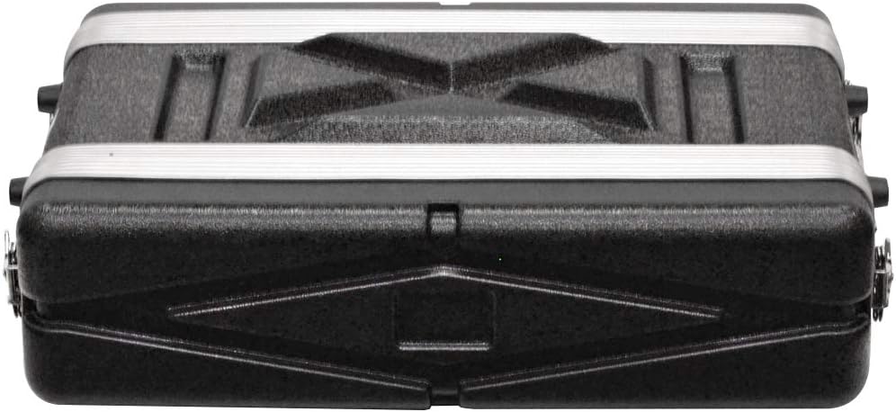 Lightweight 2 Space Compact ABS Rack Case K3524