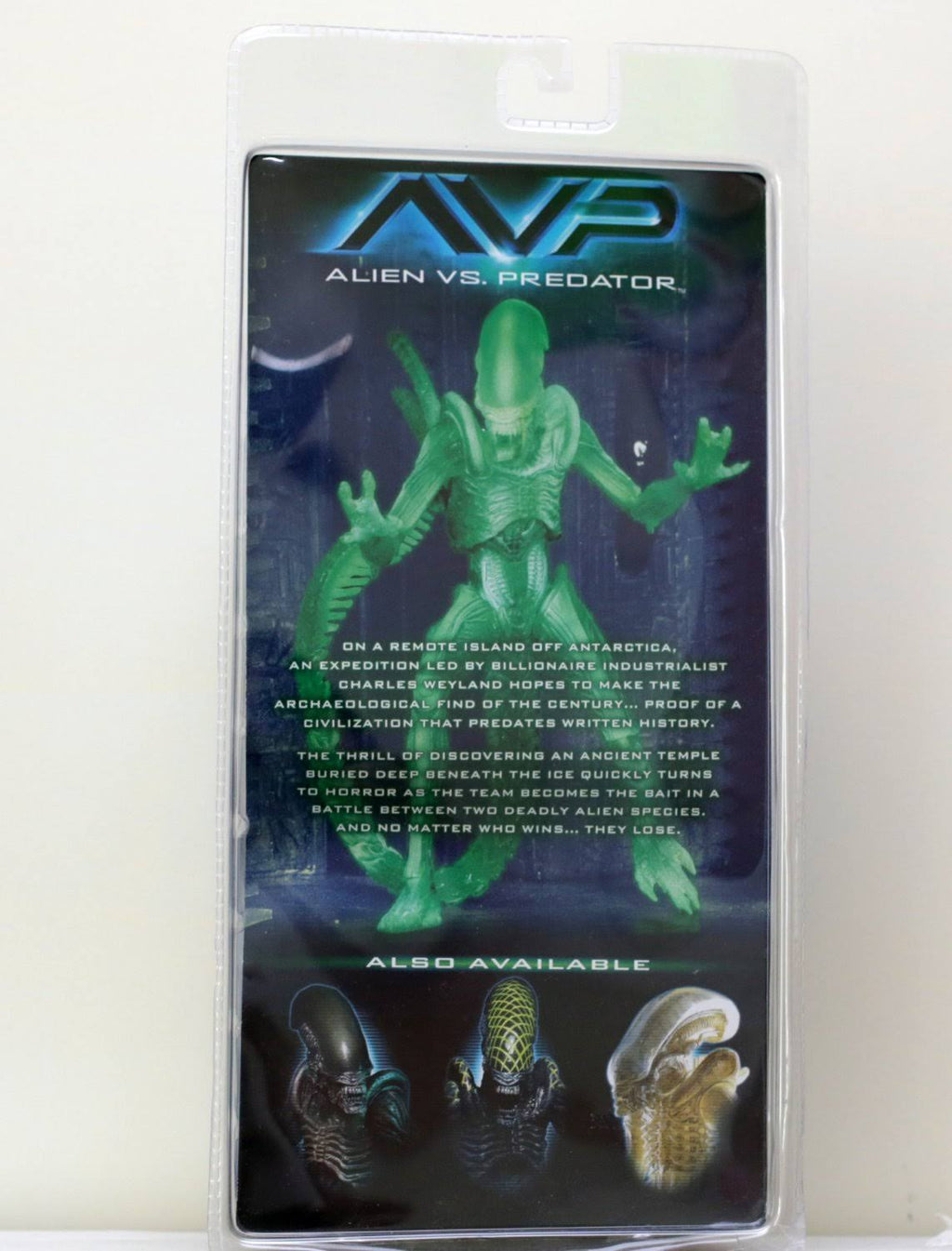 Glow-in-the-Dark Alien Warrior Action Figure C100