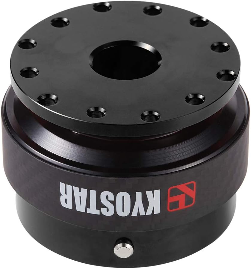 Steering Wheel Quick Release Hub Adapter with Carbon Fiber Ring H83288