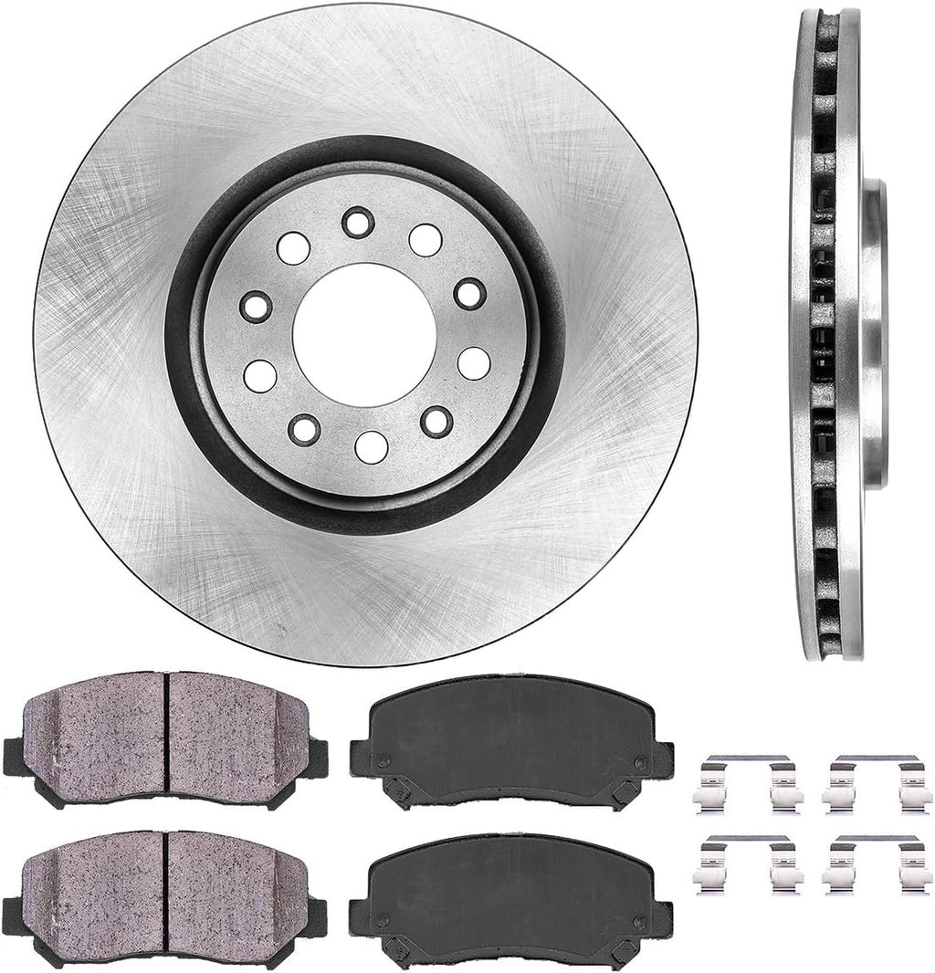 Brake Rotors + Ceramic Pads + Hardware I51623