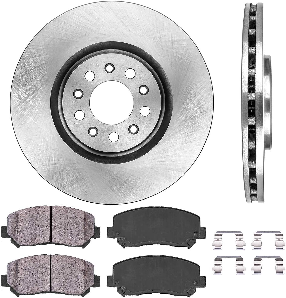 Brake Rotors + Ceramic Pads + Hardware I51623