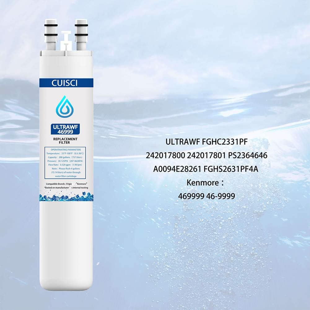 White Water Filter Cap Replacement, 2 Pack P338858