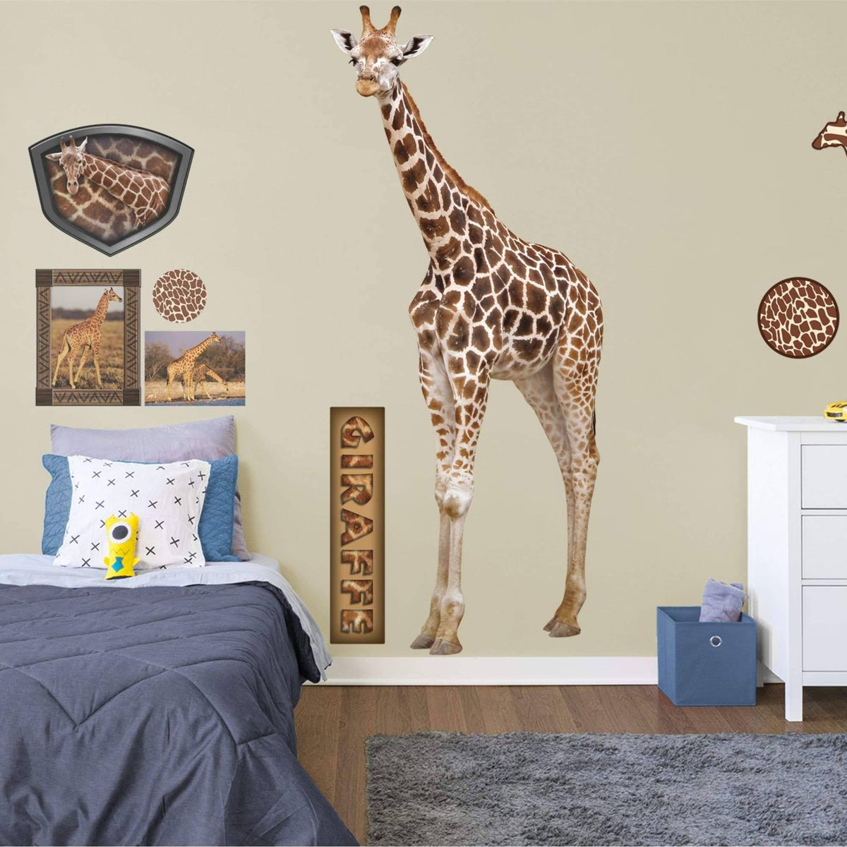 Giant Animal Removable Wall Decal A917618