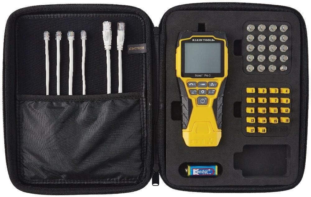Cable Tester with Remote, Voice Data Video Cables Q1762