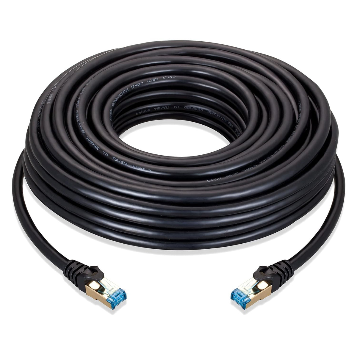 150 ft Cat 7 STP Waterproof Direct Burial Ethernet Cable J8969