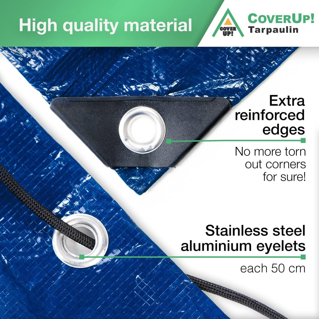 20 x 30 Waterproof Heavy Duty Tarp with Rope T131