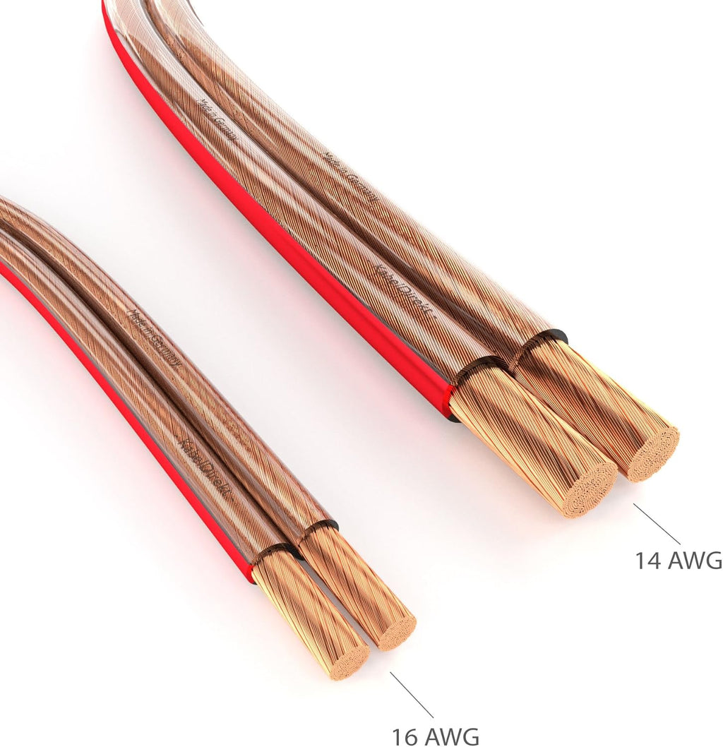 Pure Copper 16 AWG Speaker Wire 100 feet P603