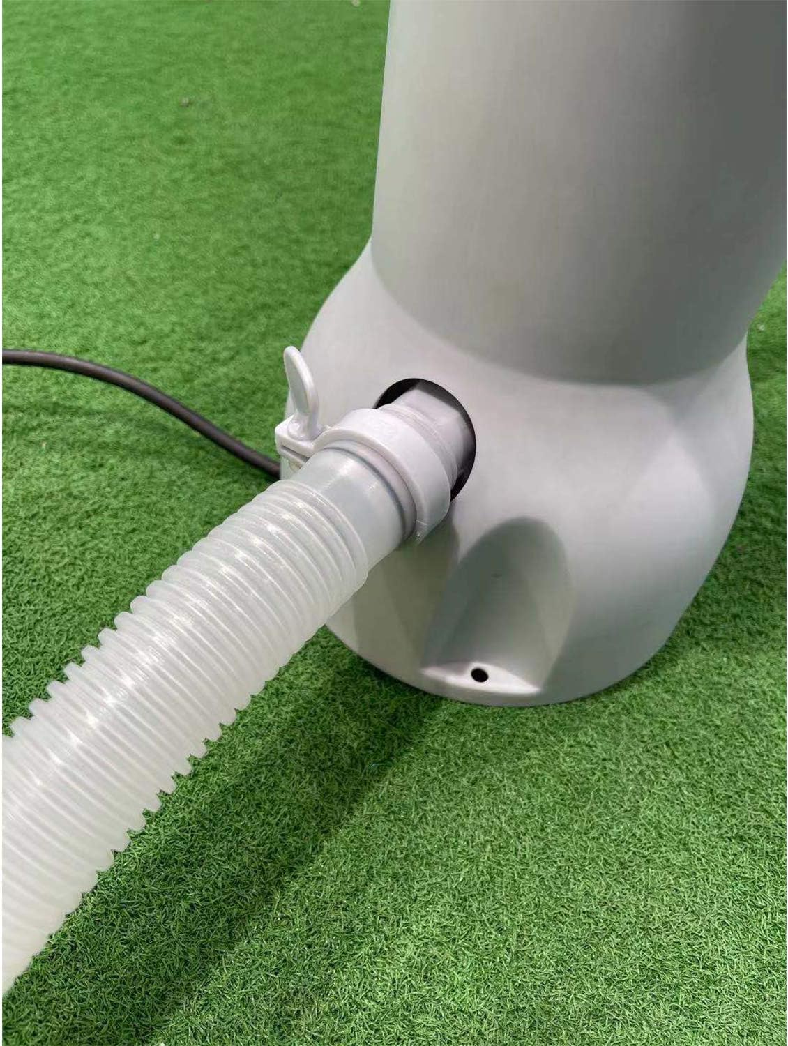 800 GPH Above Ground Swimming Pool Filter Cartridge Pump with 32 mm Hoses Q698143