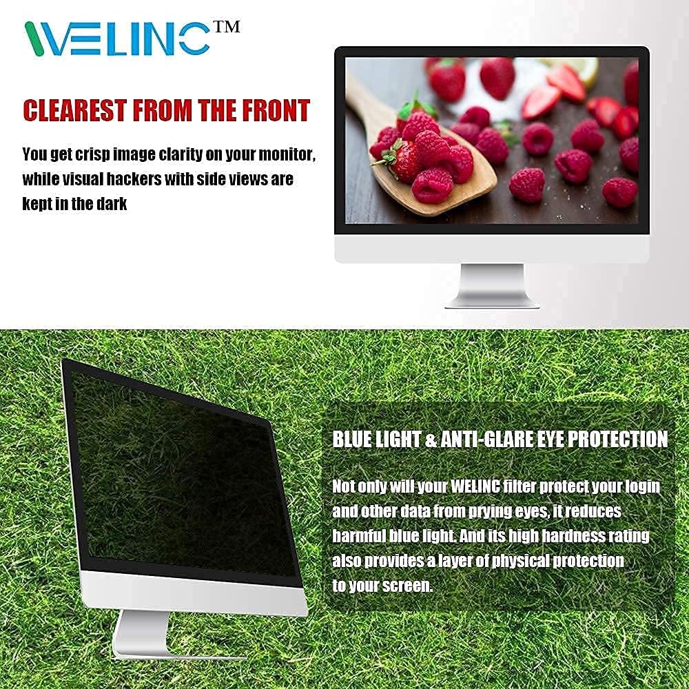 20.1 Inch 4:3 Computer Privacy Screen Filter Pack of 2 U9887