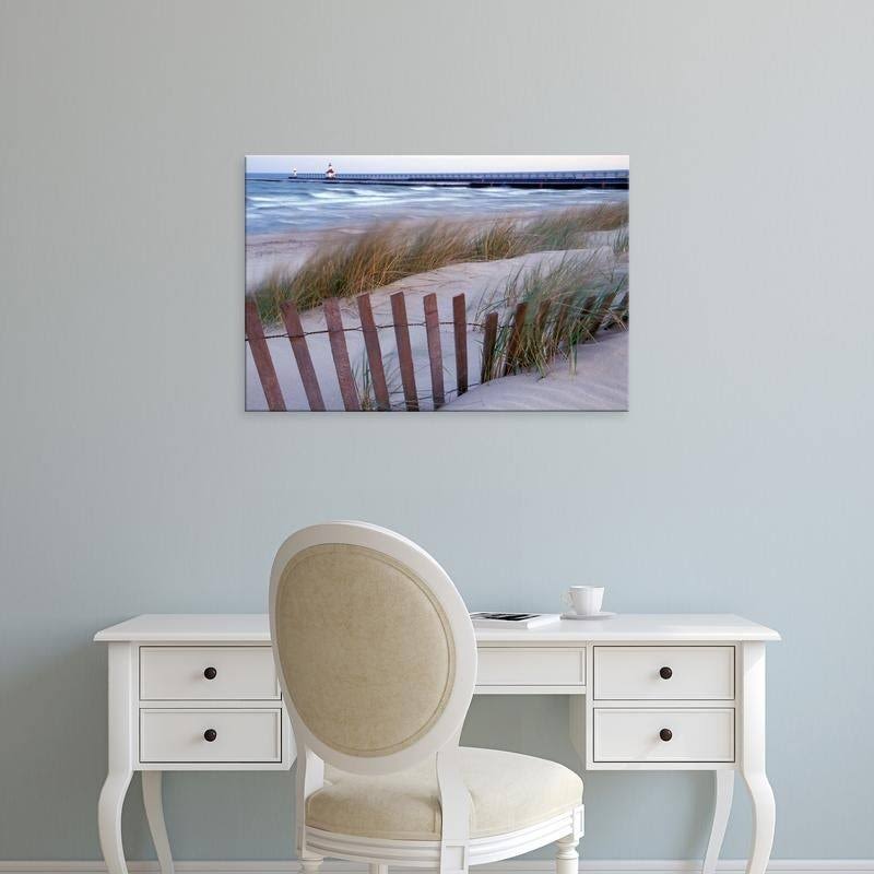 Premium Canvas Art 12 x 18 Modern Black Frame N217