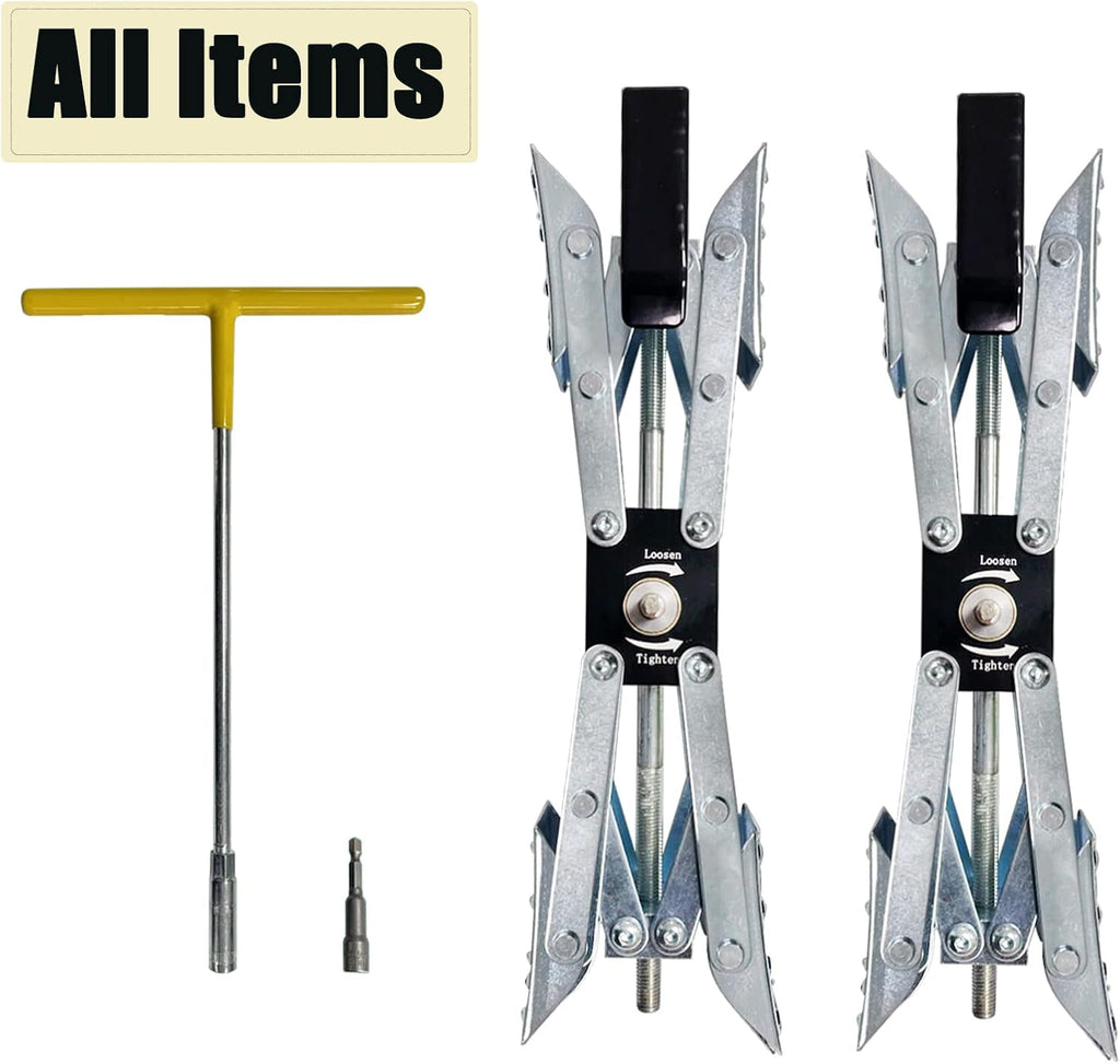 2 Pack X-Shaped Wheel Chock Stabilizer X43397
