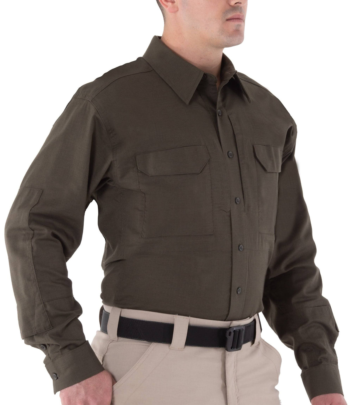 Black Long Sleeve Tactical Shirt F49521