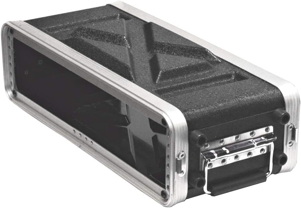 Lightweight 2 Space Compact ABS Rack Case K3524