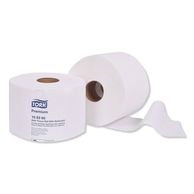 White 2-Ply Bath Tissue Roll H487570