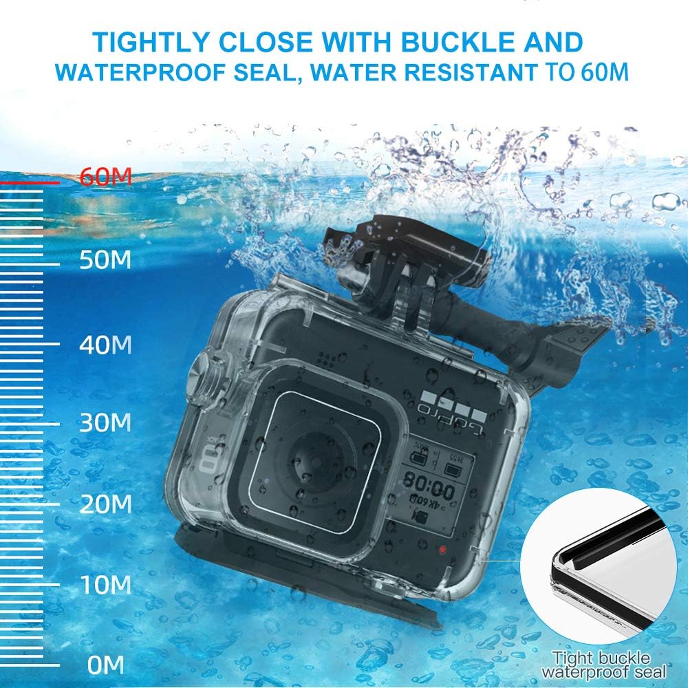 Waterproof Housing Case for GoPro HERO8 Black N4065