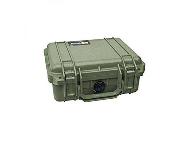 Small Shipping Case with Foam Olive Drab Green N5279