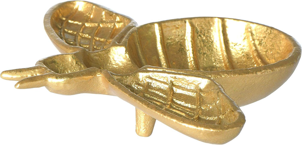 Cast Iron Gold Bee Shaped Dish X3252