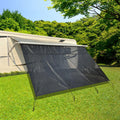 RV Awning Shade Screen with Zipper 8'X16'3'' N677