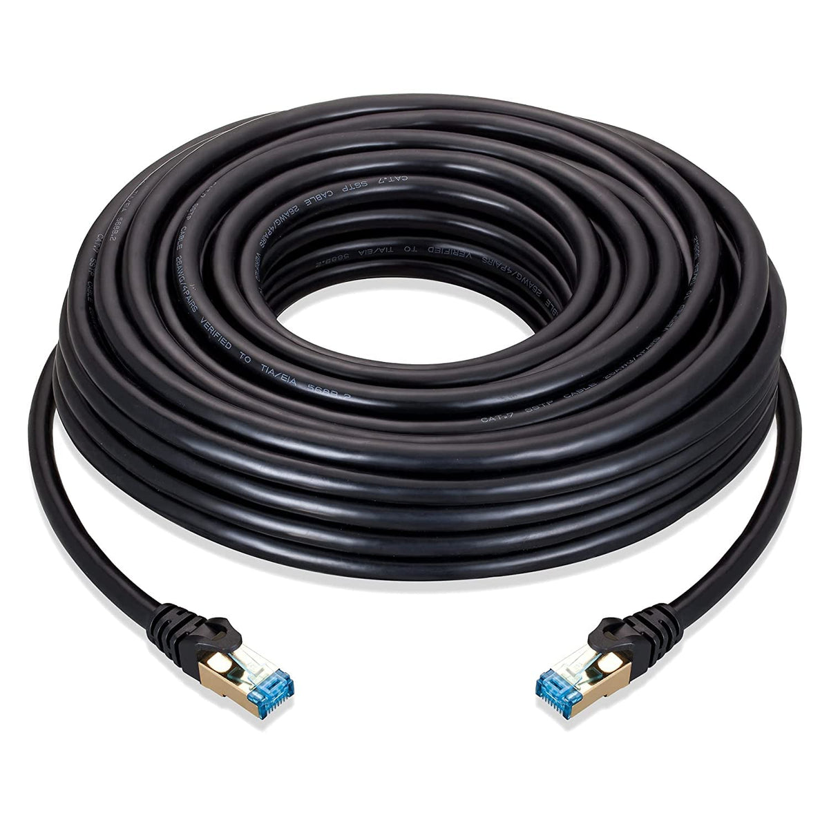 150 ft Cat 7 STP Waterproof Direct Burial Ethernet Cable J8969